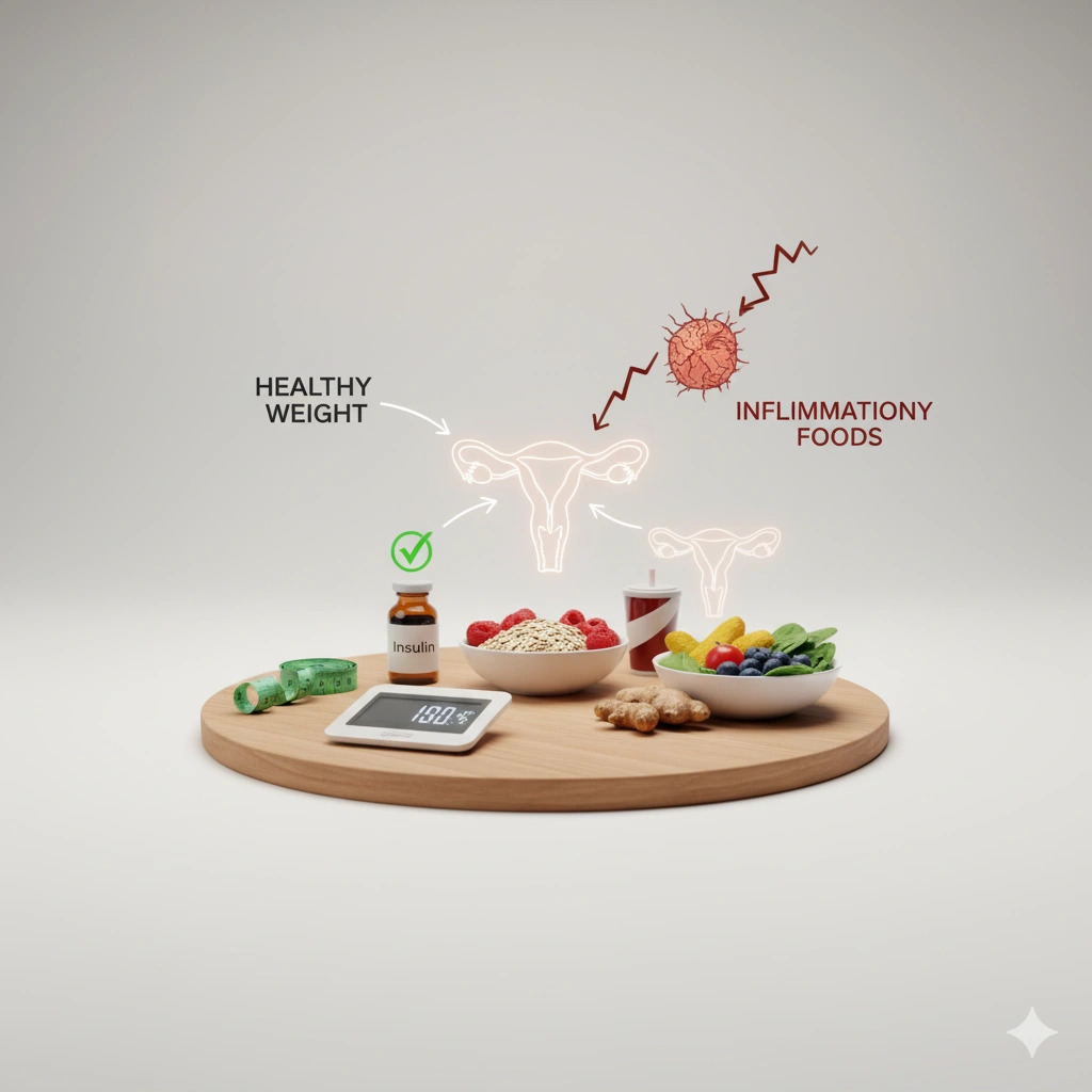 How Weight Insulin and Inflammation Connect to Fertility