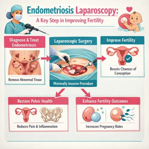 How Laparoscopy Can Improve Your Fertility Journey 1 Uncover hidden fertility challenges with laparoscopy. Expert Dr. Neha Lalla guides you through minimally invasive treatments to help you achieve your goals.