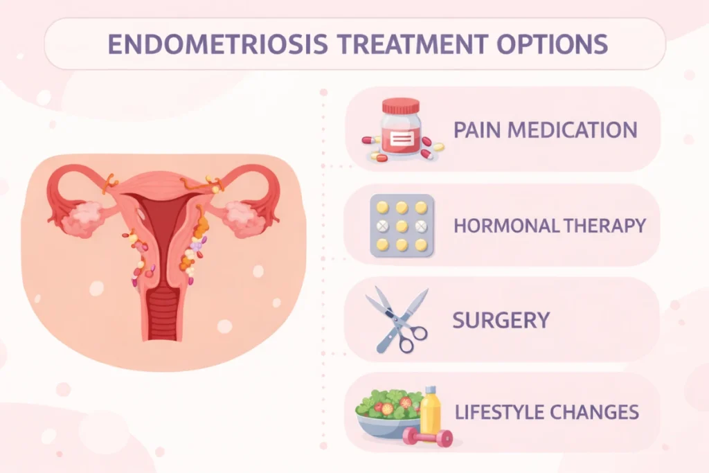 Signs of Endometriosis and How to Ease the Pain 3 Endometriosis Treatment Options